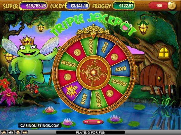 Super lucky frog jackpot casino